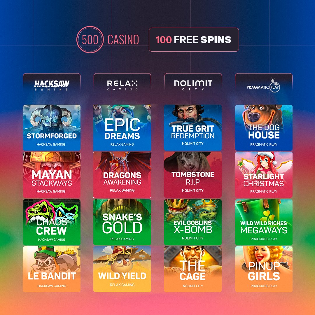 Kasyno 500 widok gry