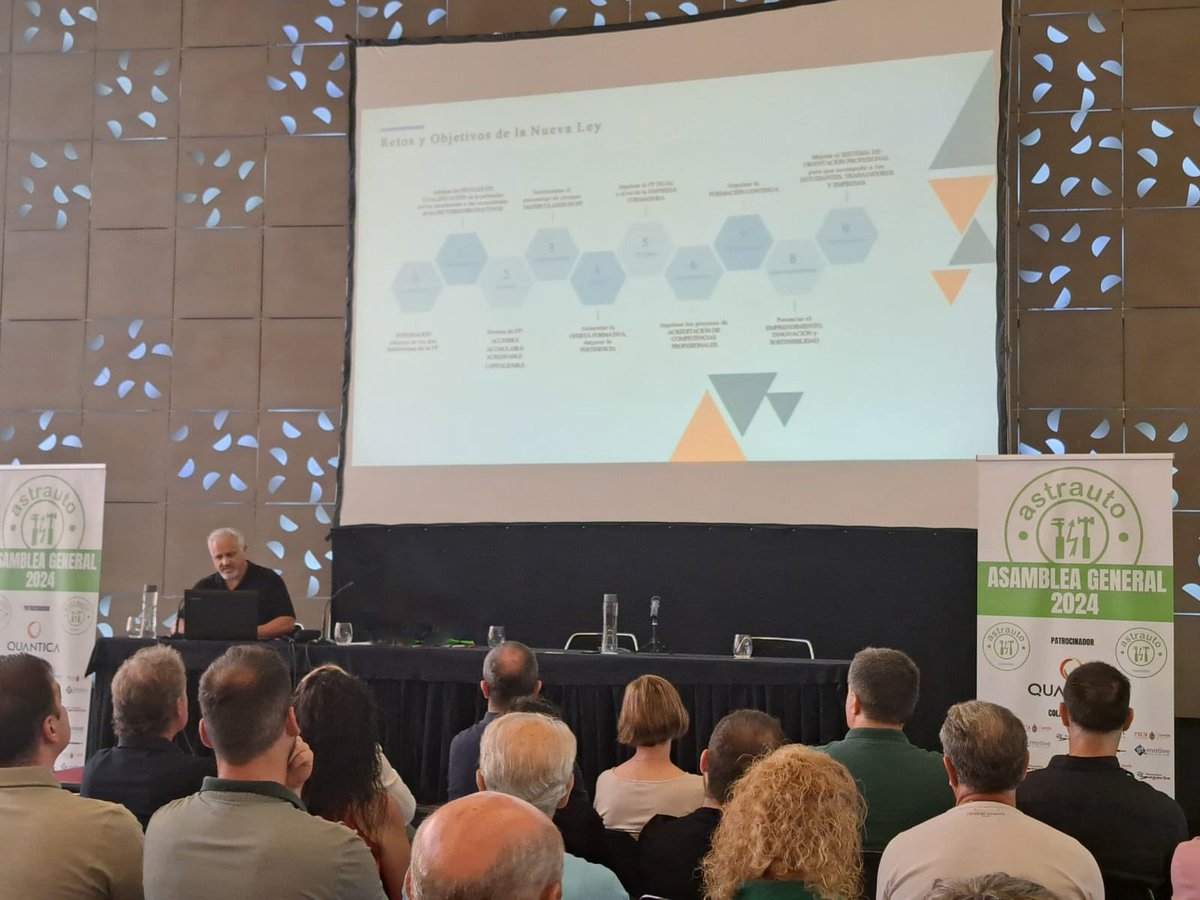 ritoau's tweet photo. 🔊 Jornada de treball amb #ASTRAUTO per parlar de la Llei d'FP, la formació Dual i el procés d'Acreditació professional juntament amb #Labora
#LeyFP #FP #ACREDITA #FPFual #Profesionalización #Empleo https://t.co/diY9F4AcpB