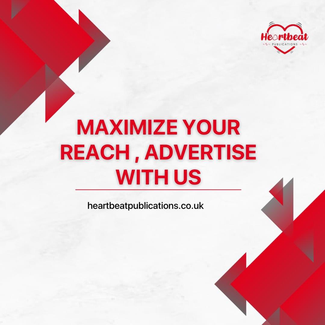 Maximize your reach with Heartbeat Publications! 🚀 Advertise with us to amplify your brand's visibility in NHS hospitals and beyond. Visit heartbeatpublications.co.uk. #AdvertisingBenefits #SupportLocalBusinesses #CommunityEngagement #PrintMedia #NHSsupport #MarketingStrategy