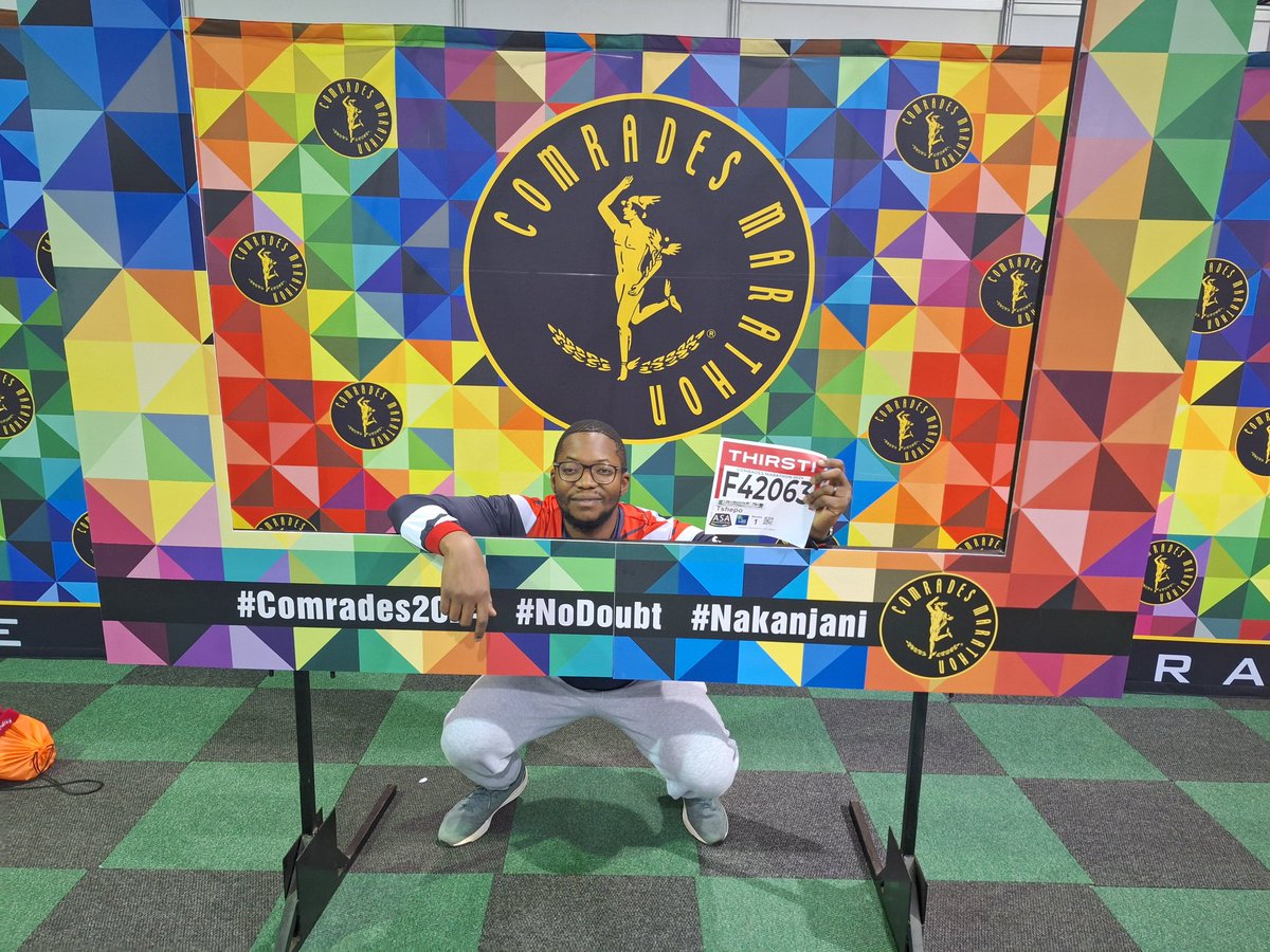 Rewindest's tweet image. Pelo Nkise, 
Maoto Mpepe,
Modimo eba le rona 🙏🏾🙌🏾 #ComradesMarathon2024
#RoodepoortAC #Roodies