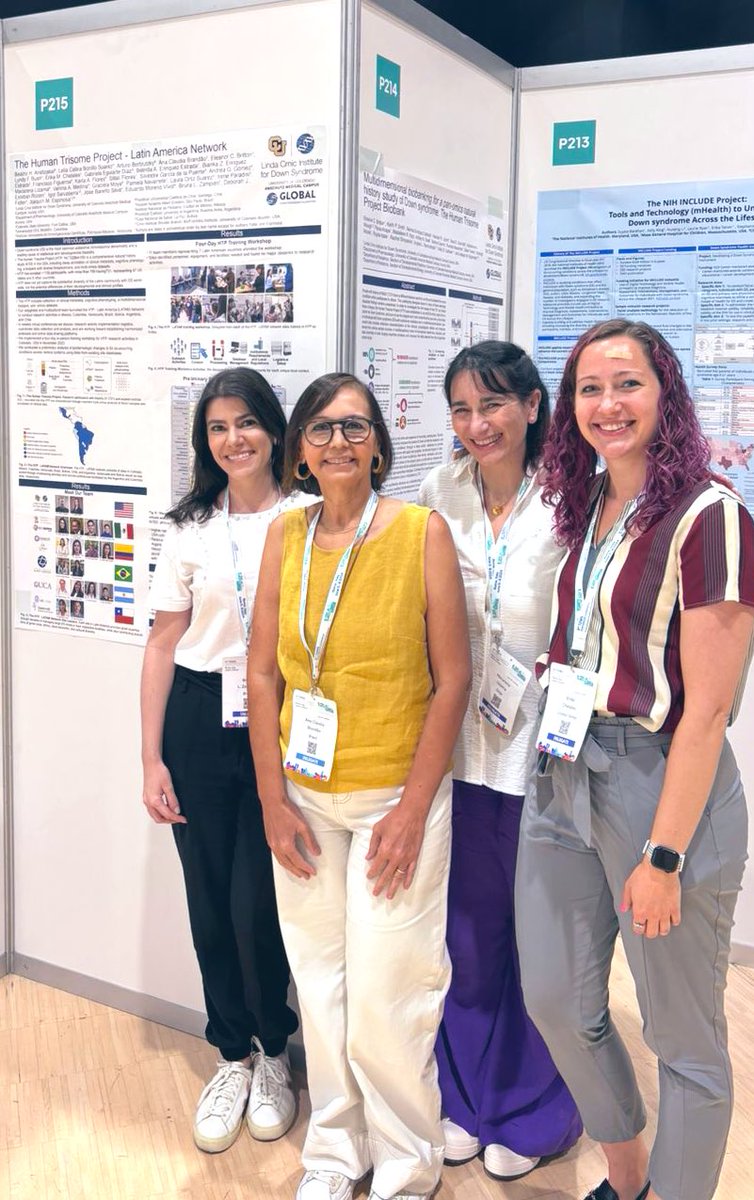 Bruna (@brunazampieri) on Twitter photo Human Trisome Project-Latin America at the <a href="/t21rs/">Trisomy 21 Research Society</a>! The network will conduct research in Mexico,Colombia,Venezuela,Brazil,Bolivia,Argentina,Chile w/ potential to accelerate discoveries, improve health outcomes, and boost the diversity of studies on individuals with #Downsyndrome! Human Trisome Project-Latin America at the <a href="/t21rs/">Trisomy 21 Research Society</a>! The network will conduct research in Mexico,Colombia,Venezuela,Brazil,Bolivia,Argentina,Chile w/ potential to accelerate discoveries, improve health outcomes, and boost the diversity of studies on individuals with #Downsyndrome!