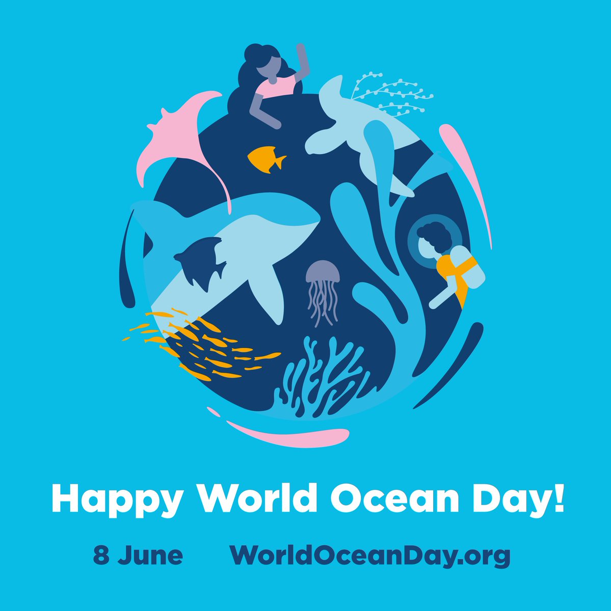 Ocean Action IS climate action!

This #WorldOceanDay, we’re celebrating #OceanClimateAction and how the ocean affects and heals the climate.

Find ways to help at today’s <a href="/WorldOceansDay/">World Ocean Day</a>.

worldoceanday.org
