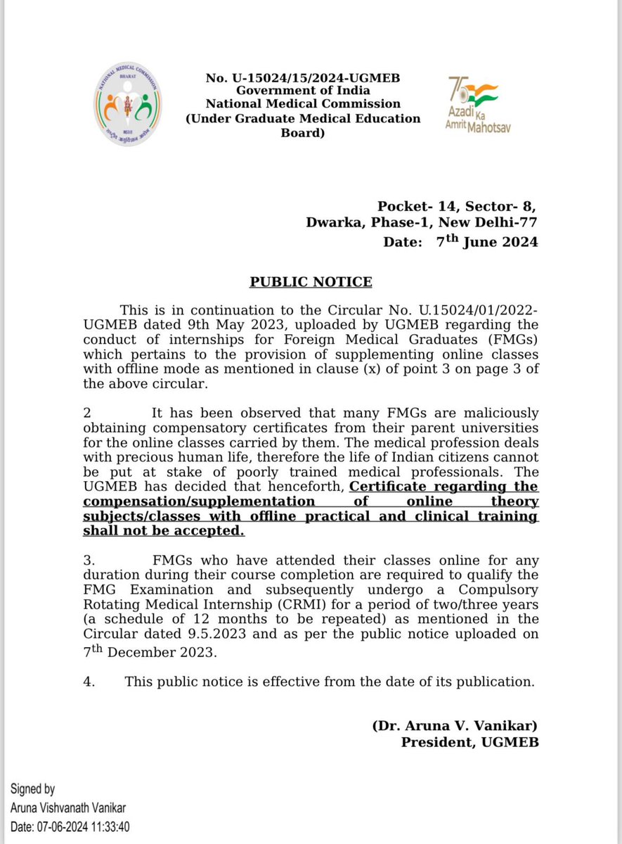 DrRahul_Yadav's tweet photo. Lost all hopes from Medical commission! 

Everything is Sold, No credibility for their own rules &amp; notices, confusion only, suppression &amp; partiality towards FMGs. 

God bless this healthcare system 🙏🏼
#withdraw_nmc_notice https://t.co/WK9VO9NLtQ