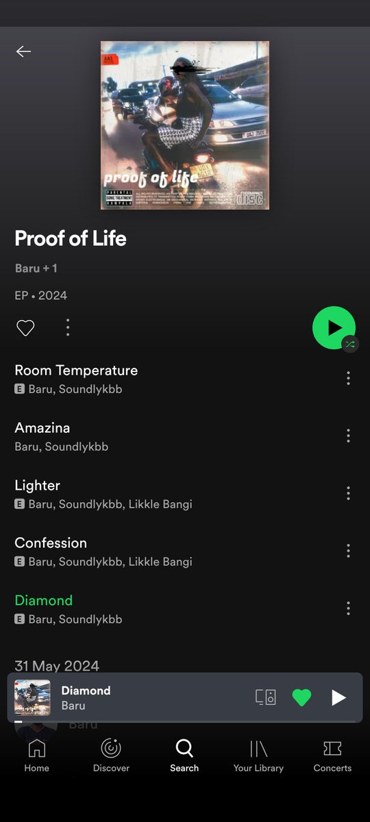 WalaxBawe's tweet image. Hands down "Diamond" on the proof of life Ep is just putting me in a different space @soundlykbb and @IamBarubeatz  You gave us something beautiful 🚀🚀🙏🏽🔥🔥

Ebyadala #Tuffa