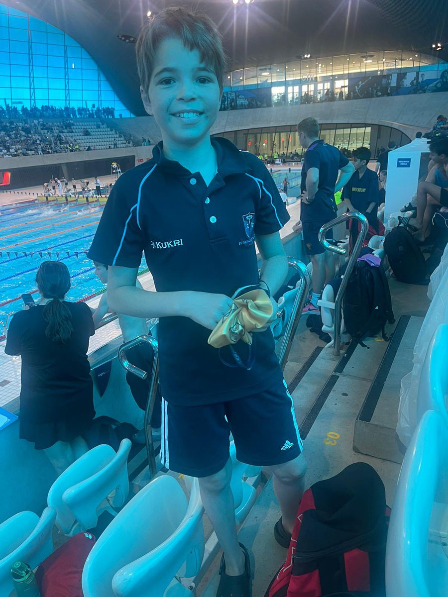 To all those swimmers competing in the <a href="/iapsuk/">IAPS</a> <a href="/iapsuksport/">IAPS Sport</a> swimming finals today in London, Good luck! <a href="/StMargaretsPrep/">St Margaret's Prep Calne</a> Harry is first up in the U10 boys backstroke! Go well Harry 🏊‍♂️