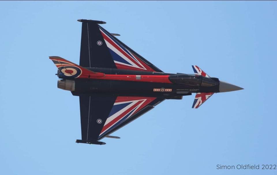 oldfieldsd8's tweet photo. @TyphoonDisplay @RAFTyphoonTeam black jack was great . What time is display at cosford tomorrow? https://t.co/OLIii6HGRv