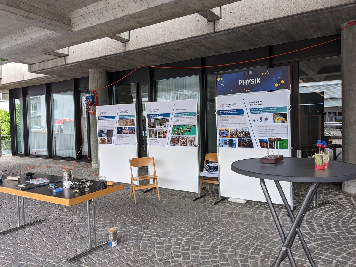 Ready for Science&amp;Nature Festival at Campus Irchel UZJ