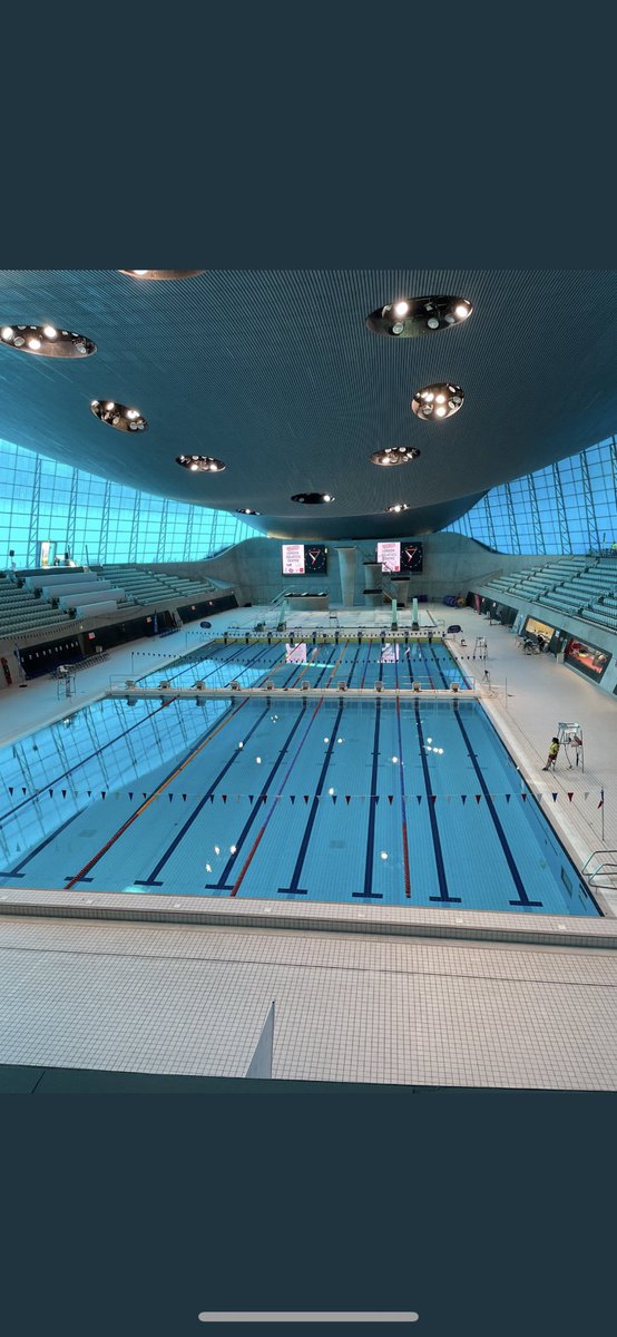 London Aquatic Centre is looking a stunning venue for all our <a href="/StMargaretsPrep/">St Margaret's Prep Calne</a> swimmers today!