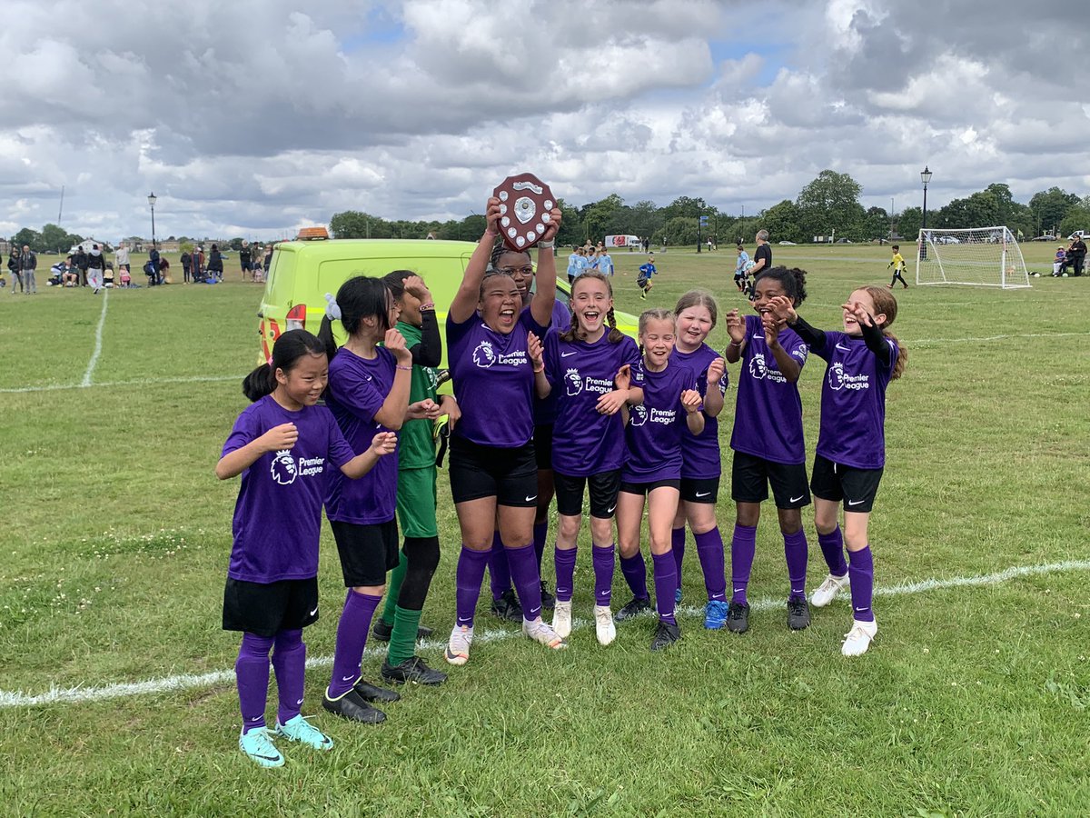 Congratulations to the girls football team for winning the cup final this morning, we are so proud of you, what amazing ambassadors for Coopers Lane 😁