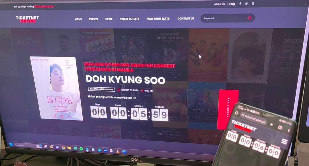 Lovegood_91's tweet photo. 5 device, 2 lang nakapasok after 30 mins queue, 1 device was able to secure 2 tickets for me and sis! Sulit yung stress sa online ticketing. Ticket secured! See you #DOHKYUNGSOO @WilbrosLive D2 please for my co-EXO Ls na hindi naka secure 🙏 #BloomInManila https://t.co/04dTe6efhv