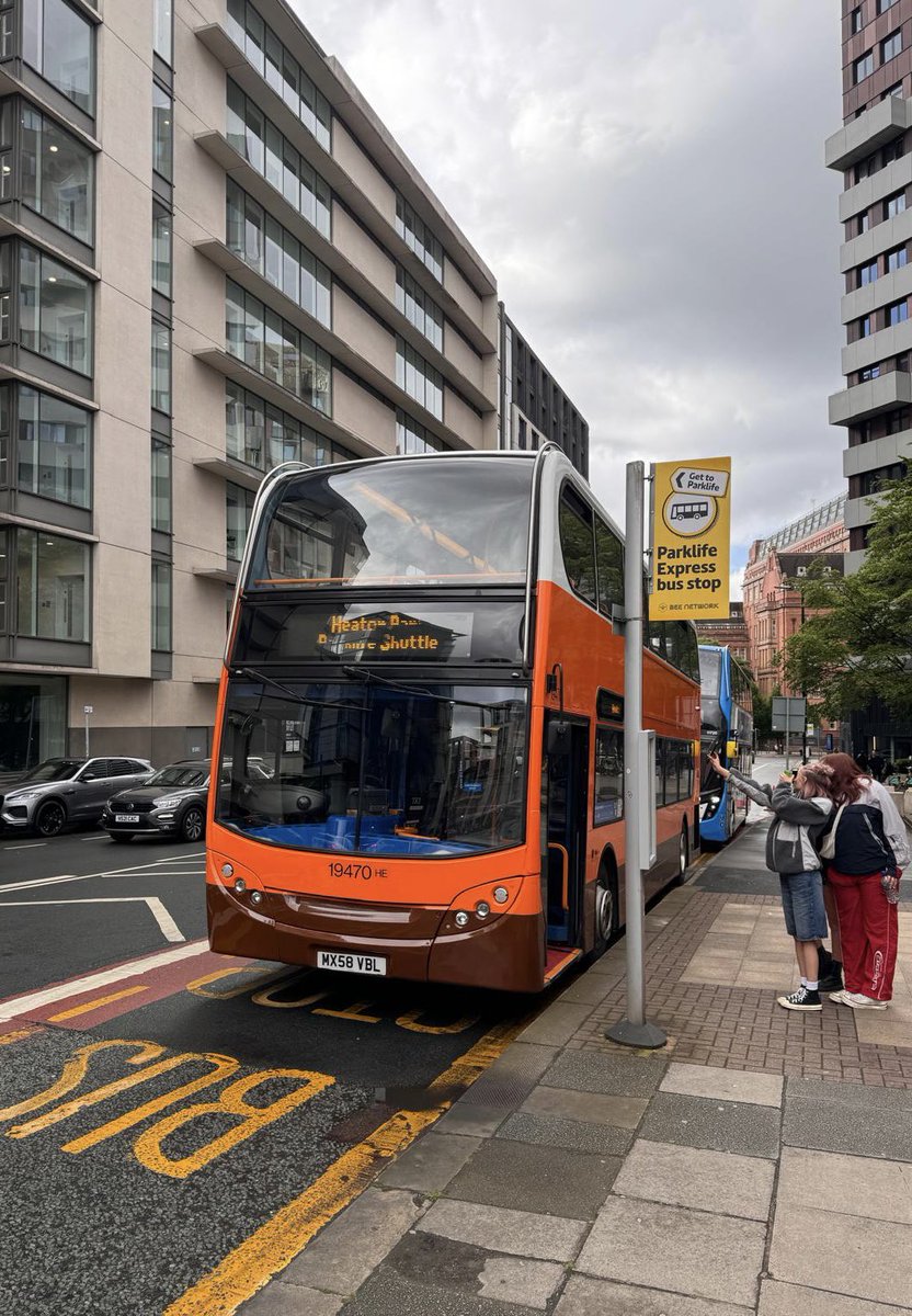 The first bus on our Parklife Shuttle has departed, busy weekend ahead