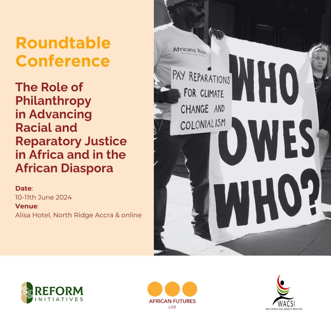 reforminitiate's tweet photo. 1/ No movement can progress without the active involvement of the youth. As we strive to build a more equitable and inclusive society, bridging the generational divide in the campaign for reparations is crucial for a holistic approach to reparatory justice. https://t.co/9YYtocNg2h