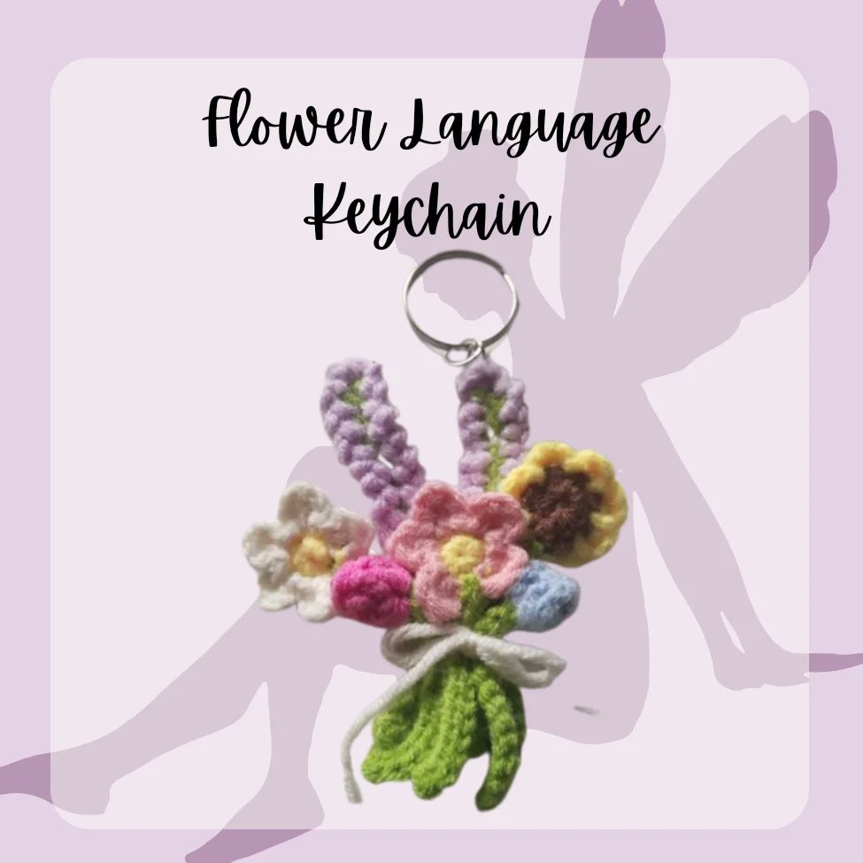 fairycraftscdo's tweet photo. Flower Language mini bouquet >>>>>>

Flower Language>>>>>

Get your own Flower language Keychain for only 40-90pesos 

for order and inquiries message us⋆ ₊ ﾟ 
📍Cagayan de oro

#crochet #crochetbusiness
#crochetart
#crochetkeychain https://t.co/lQbypiP6aR