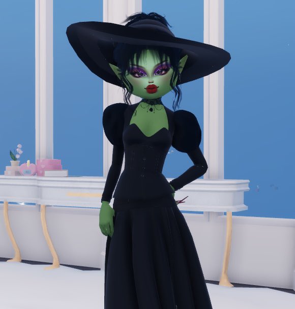 Wicked Witch of the West 💋 I placed 2nd! 
theme: Theatre
#DressToImpress <a href="/_Dress2Impress/">Dress To Impress</a>