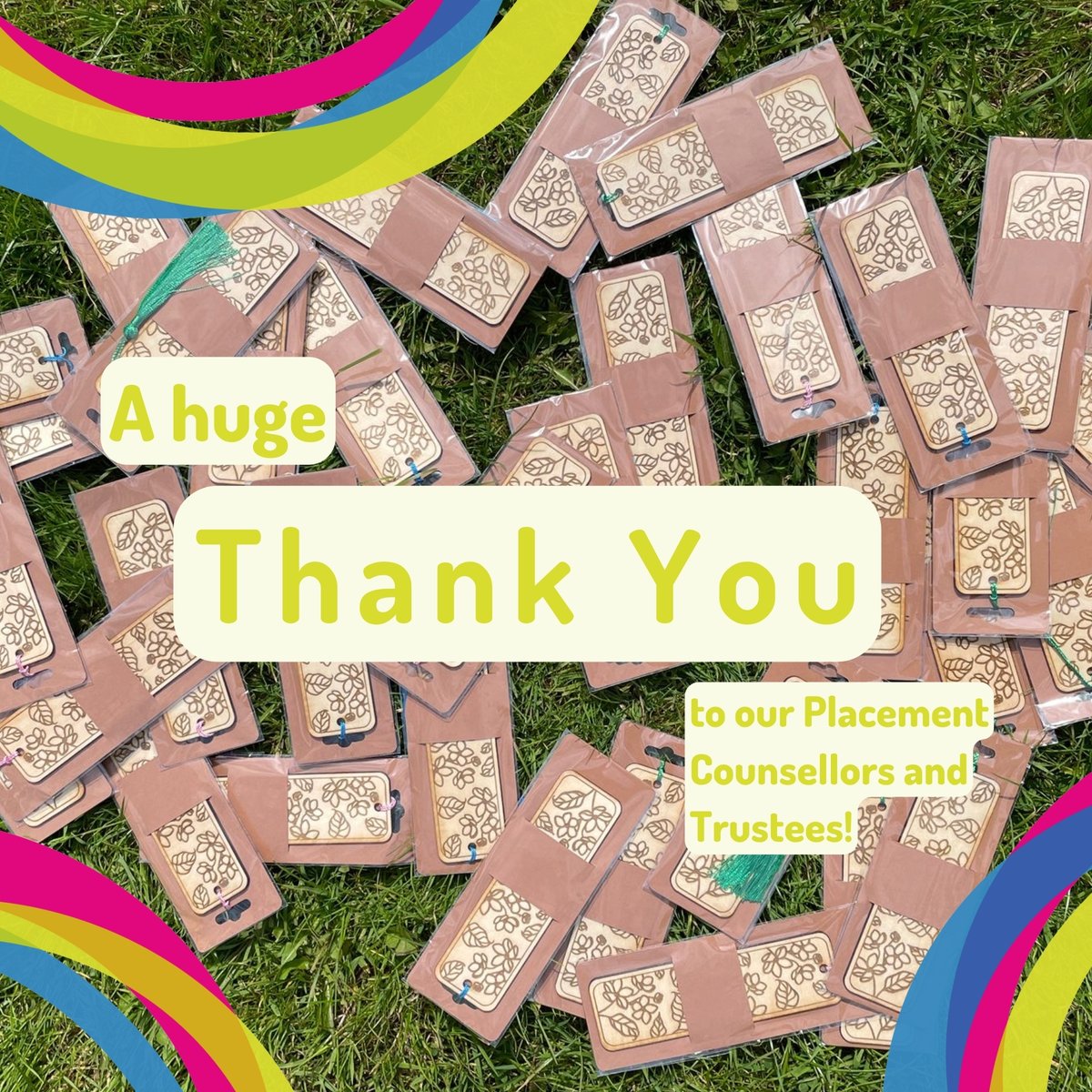 At the end of #VolunteersWeek, we wanted to send our Placement Counsellors and our Trustees a little something to show how much they mean to us. Thank you so much for all your hard work and dedication 💚