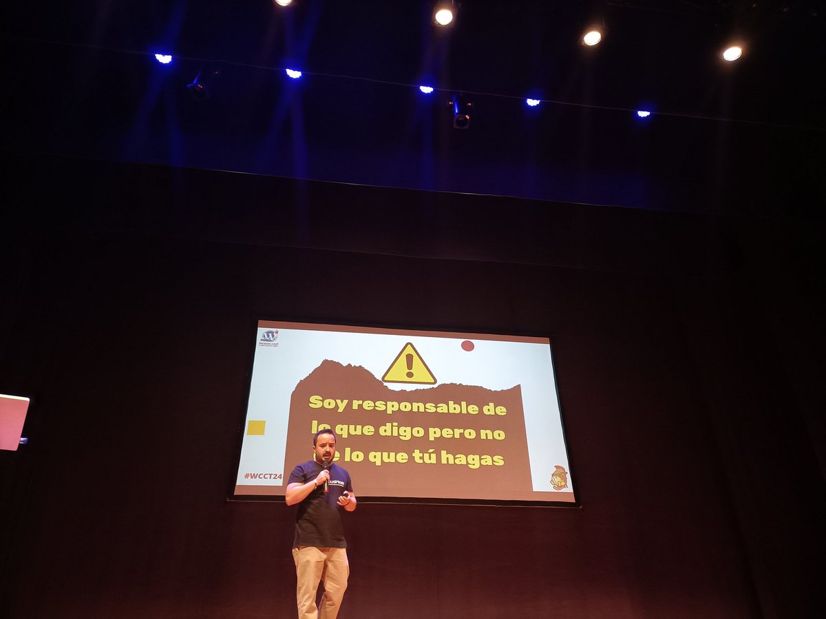 "Hostia, tengo un método" <a href="/jaimegarmar_/">Jaime Gármar</a> te habla de marca personal en la #WCCT24 !!! <a href="/LucusHost/">LucusHost</a> <a href="/WPCartagena/">WordPress Cartagena</a>