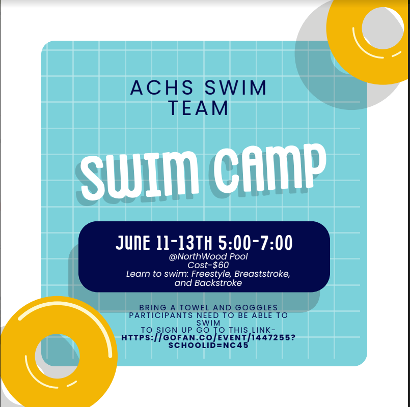 Swim Camp next week, register here!
gofan.co/event/1447255?…