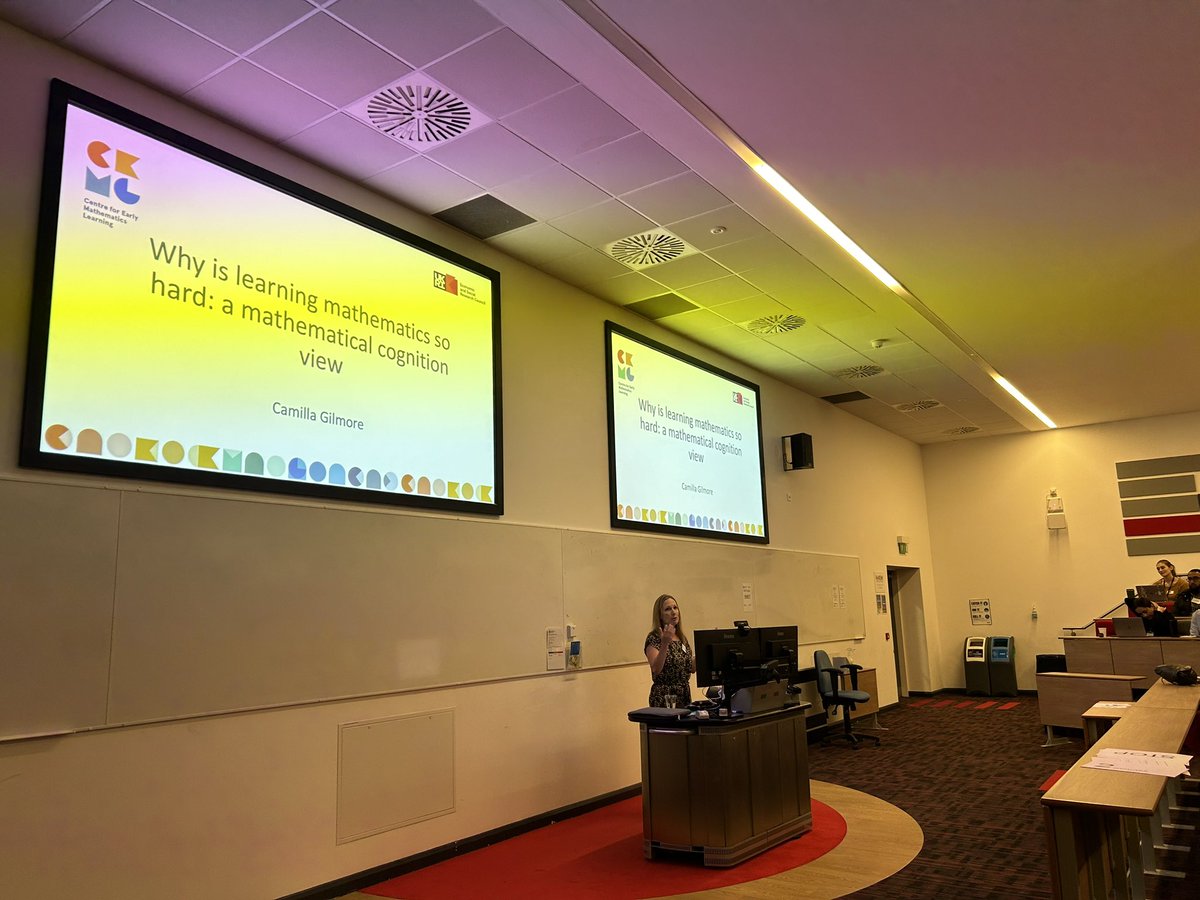 Victoria Simms (@profvicsimms) on Twitter photo The wonderful <a href="/CamillaKGilmore/">Camilla Gilmore</a> kicking off the joint <a href="/BSRLM_maths/">BSRLM</a> & <a href="/ceml_esrc/">ESRC Centre for Early Mathematics Learning</a> new researcher & practitioner day <a href="/LboroDME/">Loughborough Department of Mathematics Education</a>. Explaining the complexity of early maths! The wonderful <a href="/CamillaKGilmore/">Camilla Gilmore</a> kicking off the joint <a href="/BSRLM_maths/">BSRLM</a> & <a href="/ceml_esrc/">ESRC Centre for Early Mathematics Learning</a> new researcher & practitioner day <a href="/LboroDME/">Loughborough Department of Mathematics Education</a>. Explaining the complexity of early maths!