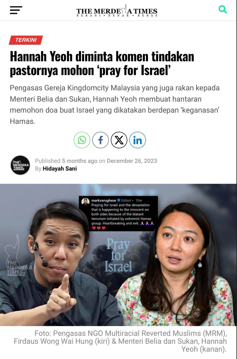 jedimaster909's tweet photo. 😳🤔
So how Msia?
1 Undi Hannah Yeoh = 1 Undi Israel? https://t.co/r8OgSfVRXe