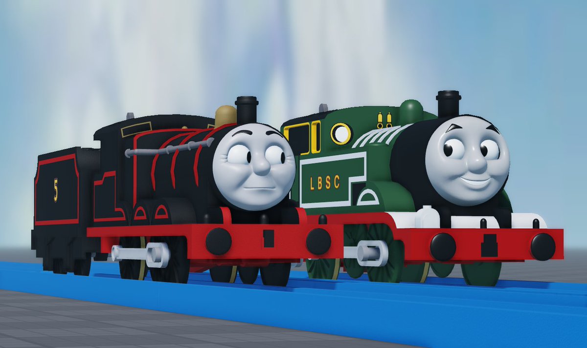 LhanzDaBoi's tweet image. Why didn&apos;t Plarail give Green Thomas a CGI face?