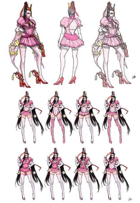 Concept art | Bayonetta 2 - Mushroom Kingdom Princess 