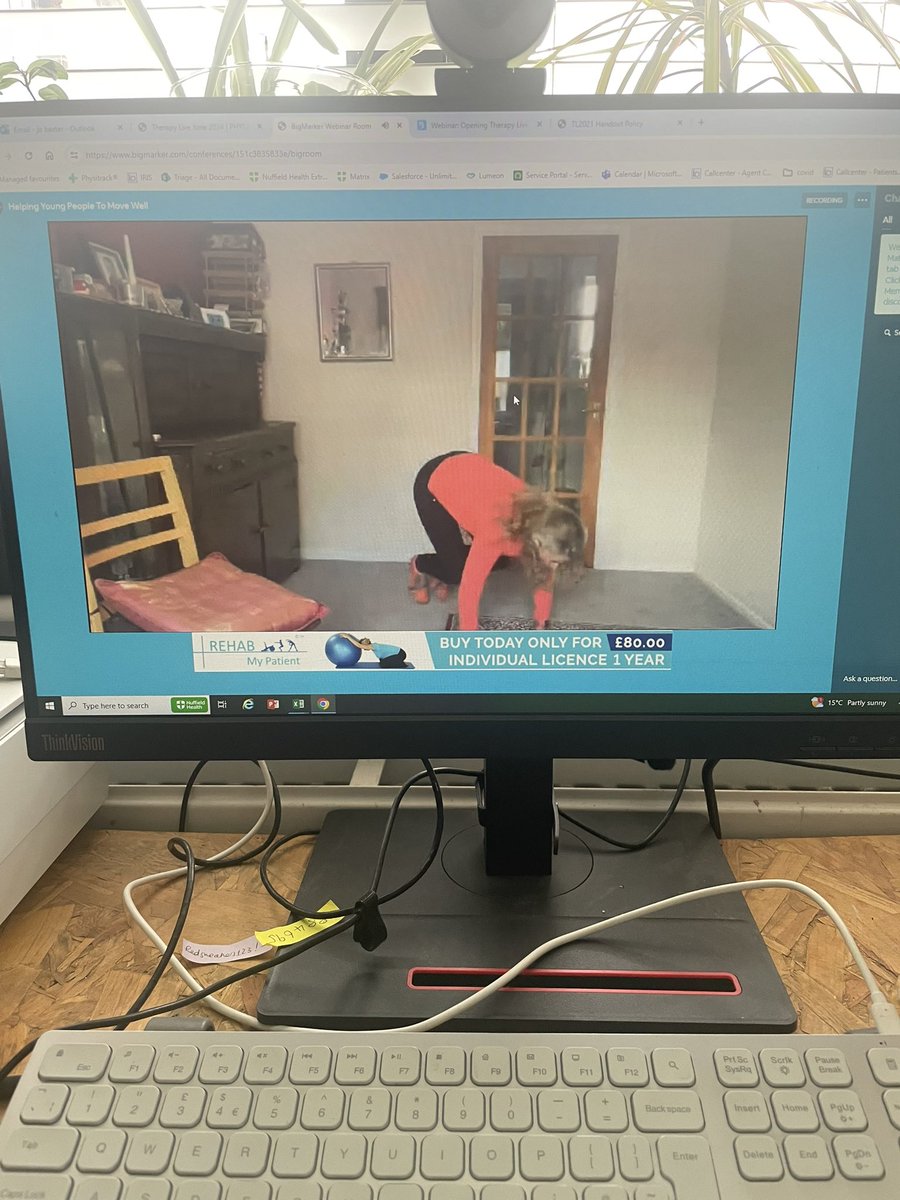 I’m actually loving the fact that the presentation for <a href="/JEMSMovement/">Joanne Elphinston</a> talk isn’t working- she’s moving all over the shop showing us her movement based approaches with kids and it’s super engaging! The woman is unflappable! 

#ditchthepowerpoint
#TherapyLive