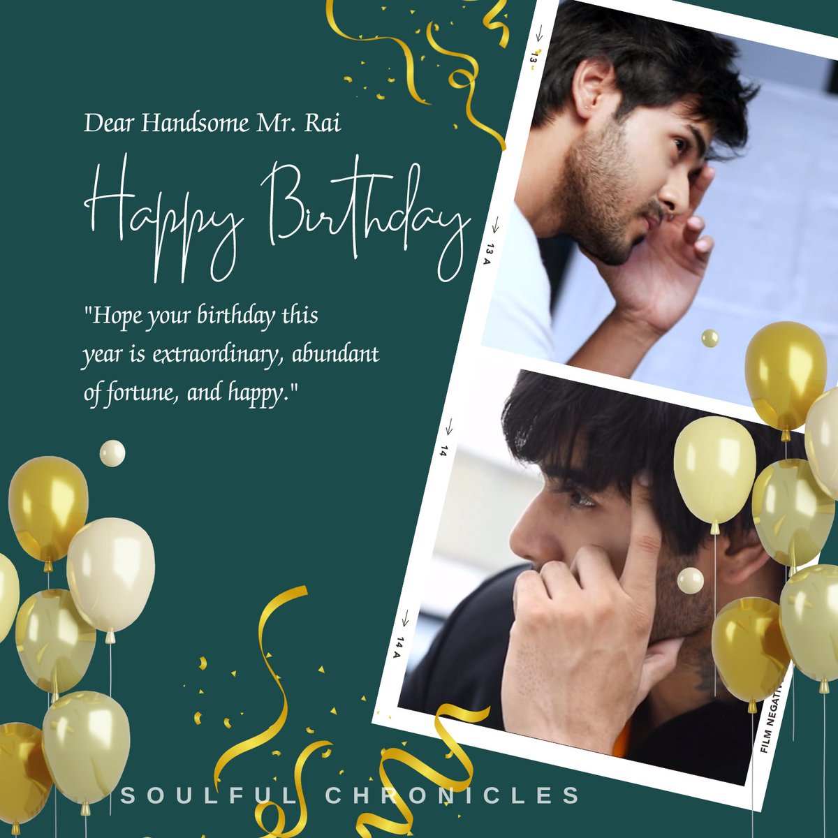 Happy Birthday Mr. Handsome Rai... ❤️

HBD Randeep Rai