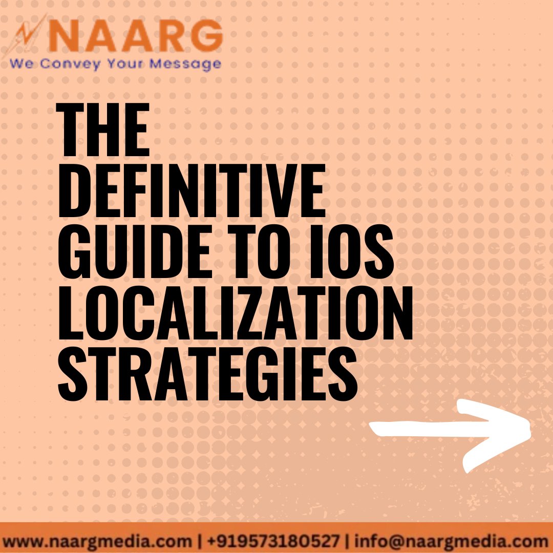 NaargMedia's tweet image. Optimize your iOS apps for international markets with proven localization strategies for 2024!

Check out our blog to know more: naargmedia.com/ios-localizati…

Reach us at info@naargmedia.com

#bestpractices #translation #translationproblems #naargmedia #solutions
