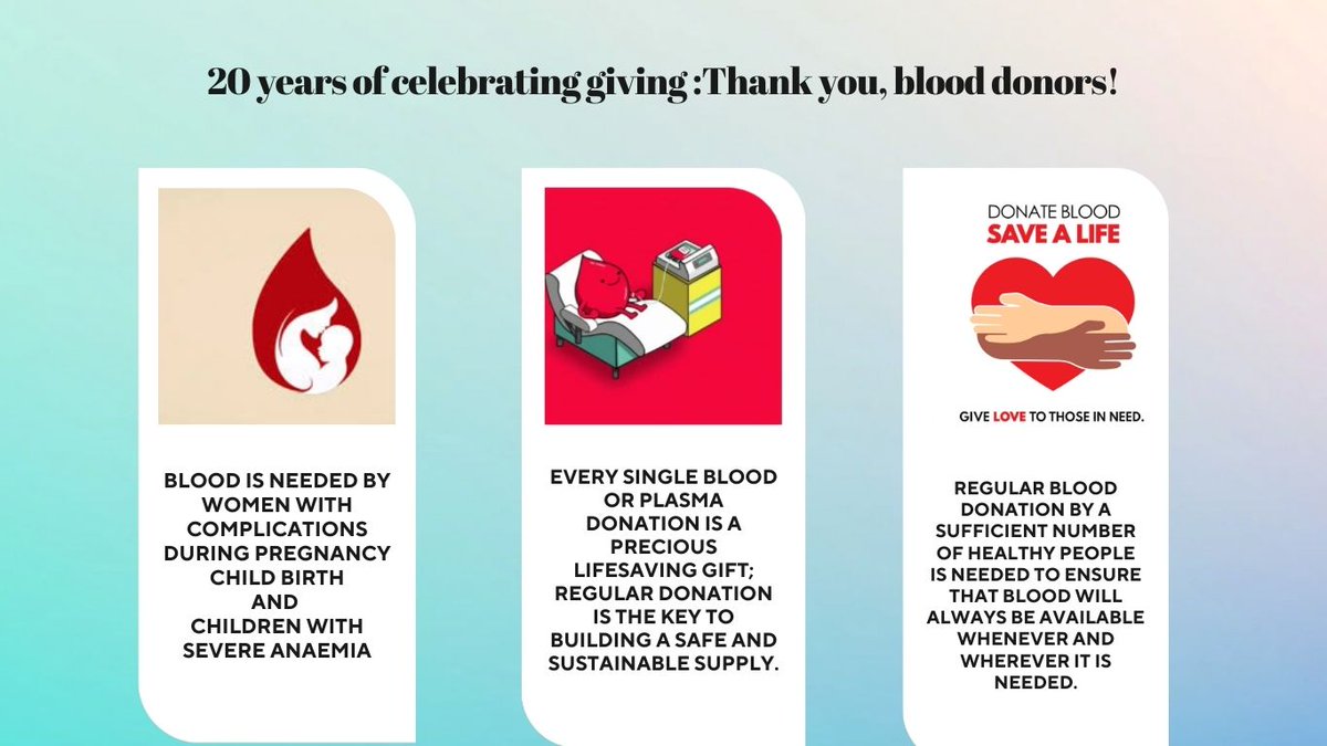 Dr KK ๐ @ Starve a Vampire ..Donate Blood.. (@mdkamini_k) on Twitter photo Understanding our #responsibility is our biggest achievement ๐ฉธ๐ฉธ๐ฉธfulfilling that responsibility is a bigger achievement ๐ฉธ๐ฉธ
#donate #blood #save #lives
#WBDD2024 #ISBTClinical #ISBTWBDD2024
<a href="/arorasatyam12/">Satyam Arora MD | CABP</a> <a href="/AsawariBapat/">Asawari #Asa Bapat (she/her)</a> <a href="/ManianSharmila/">Sharmila Manian</a> <a href="/ShameeShastry/">Dr. Shamee Shastry ๐ฎ๐ณ</a> <a href="/ISBTCO/">ISBT Central Office</a> <a href="/drgpatidar/">Dr.Gopal Patidar</a> Understanding our #responsibility is our biggest achievement ๐ฉธ๐ฉธ๐ฉธfulfilling that responsibility is a bigger achievement ๐ฉธ๐ฉธ
#donate #blood #save #lives
#WBDD2024 #ISBTClinical #ISBTWBDD2024
<a href="/arorasatyam12/">Satyam Arora MD | CABP</a> <a href="/AsawariBapat/">Asawari #Asa Bapat (she/her)</a> <a href="/ManianSharmila/">Sharmila Manian</a> <a href="/ShameeShastry/">Dr. Shamee Shastry ๐ฎ๐ณ</a> <a href="/ISBTCO/">ISBT Central Office</a> <a href="/drgpatidar/">Dr.Gopal Patidar</a>