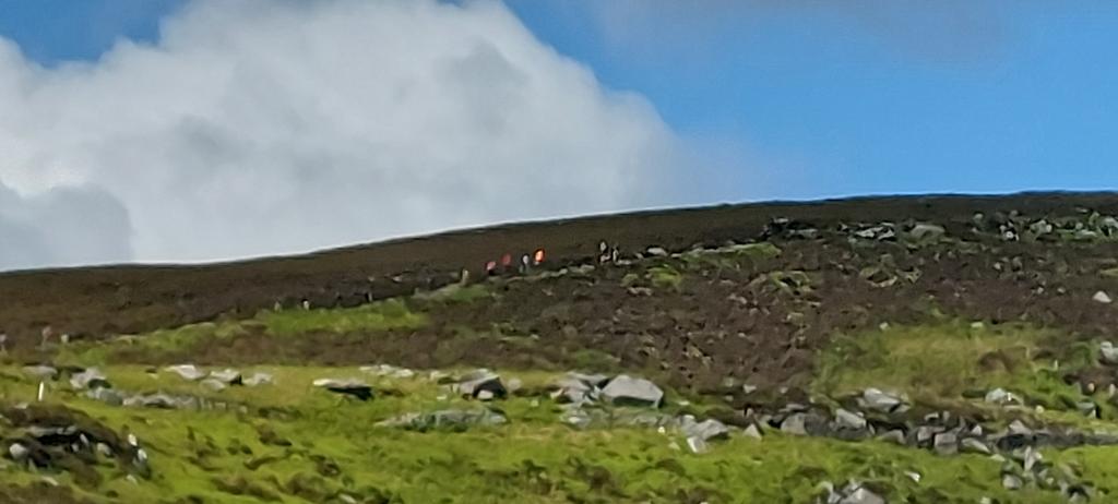 DofE_Ponthigh's tweet photo. You have to zoom in, but Simonside is alive with the sound of DofE students from Pont High.@PontHigh @PeleTrust @samsykesexped https://t.co/kInbMBqxXN