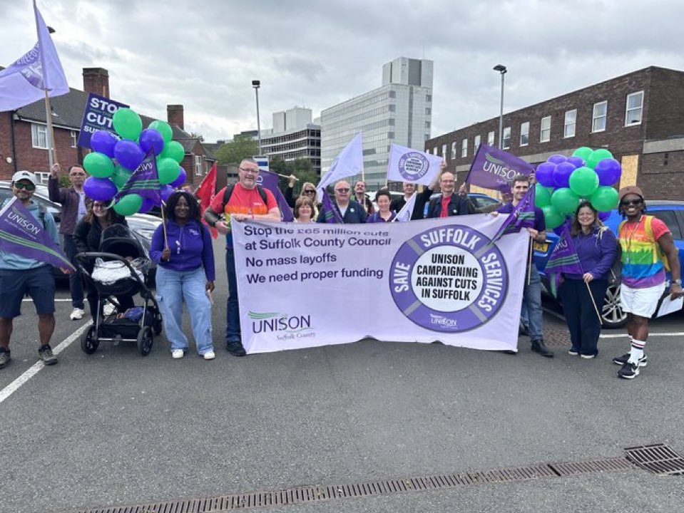 SuffolkCountyUNISON tweet media