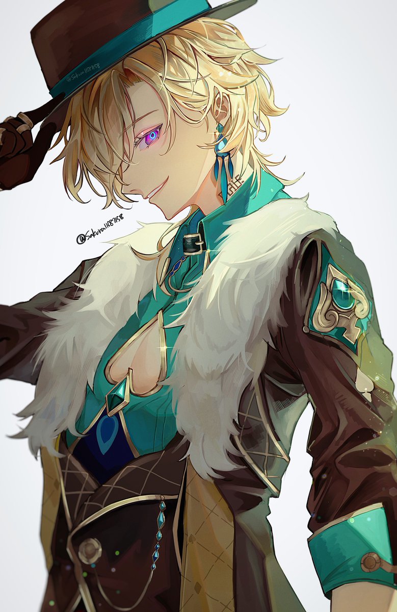 Sakura11587158's tweet photo. アベンチュリン～
 #HonkaiStarRail #Aventurine https://t.co/sukUf7mSuA