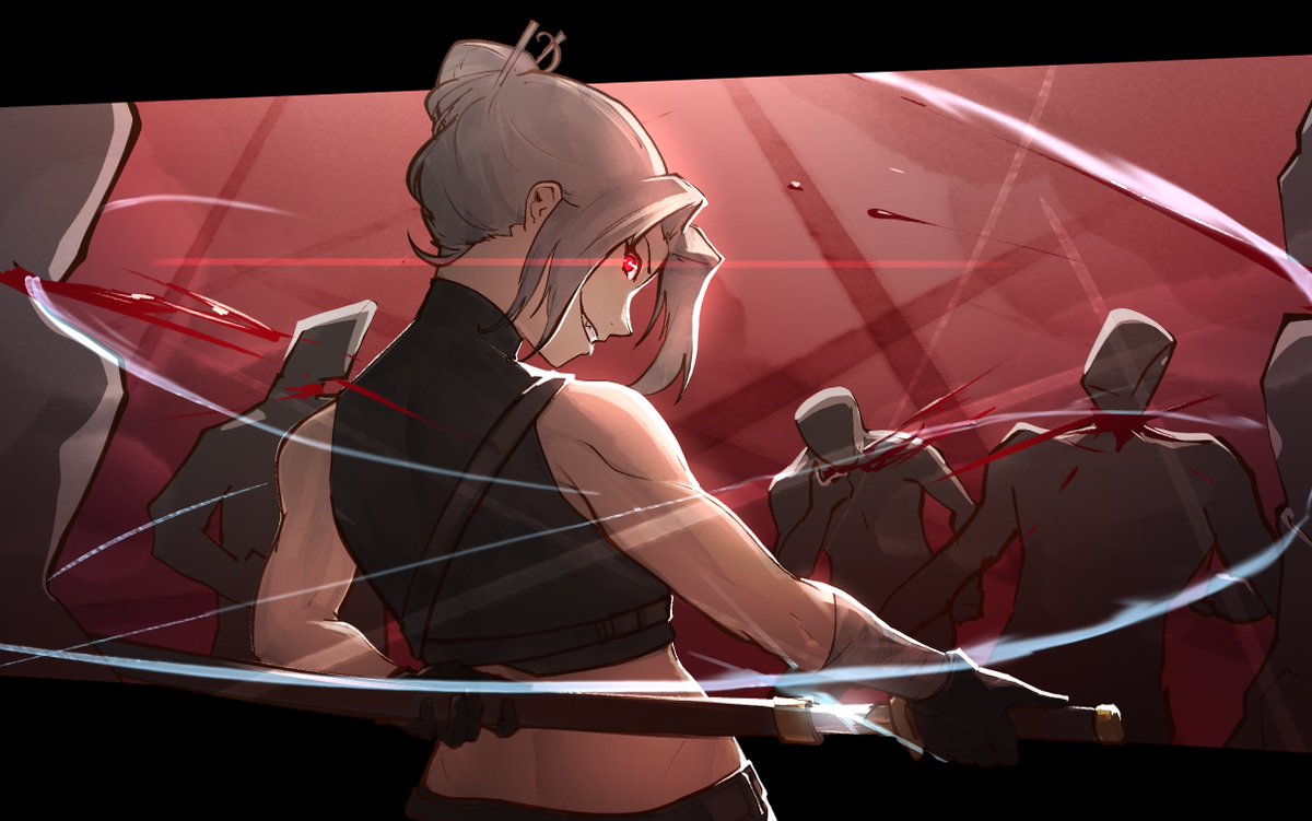 LuzaitisActual's tweet image. Part four of the class sketch series, this time it's the Brawler, Demoman, Drone Operator, and Exobiologist.
