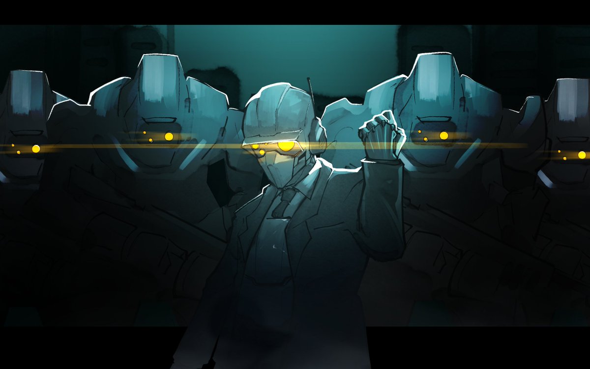 LuzaitisActual's tweet image. Part four of the class sketch series, this time it's the Brawler, Demoman, Drone Operator, and Exobiologist.