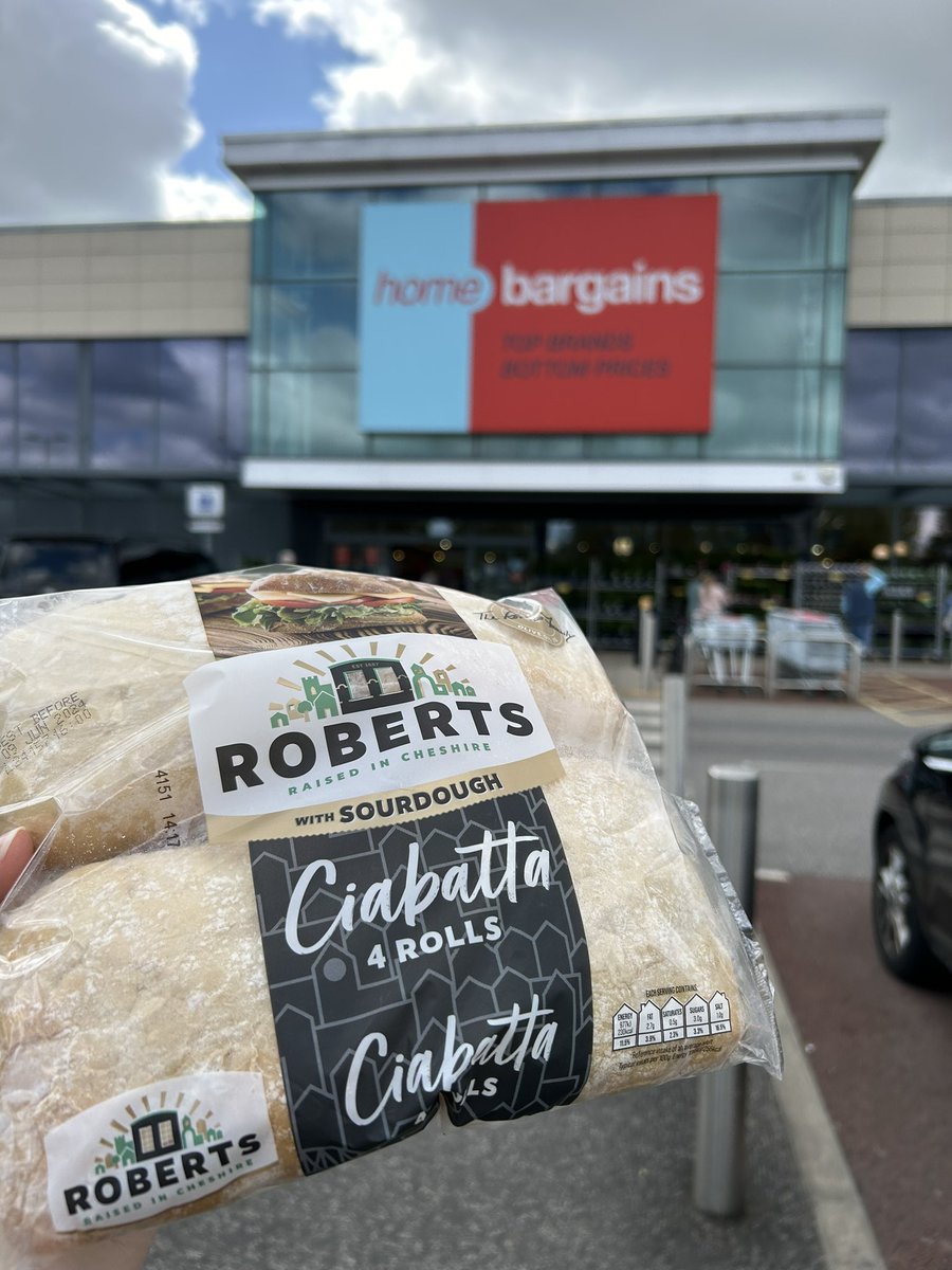 RobertsBakery (@robertsbakeryuk) on Twitter photo We’re excited to announce the launch of our NEW Ciabattas into all Home Bargains stores! Baked with sourdough, they are delicious served warm or cold.
You can pick up a pack now in your local <a href="/homebargains/">Home Bargains</a> store! Let us know if you try them 🙂 We’re excited to announce the launch of our NEW Ciabattas into all Home Bargains stores! Baked with sourdough, they are delicious served warm or cold.
You can pick up a pack now in your local <a href="/homebargains/">Home Bargains</a> store! Let us know if you try them 🙂