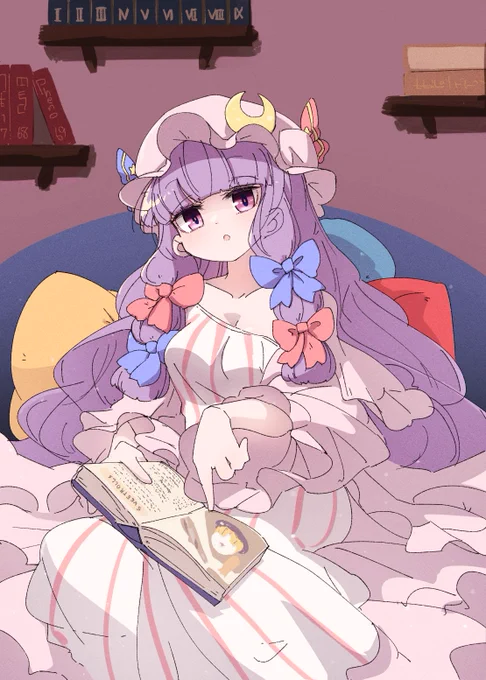 #6月9日はパチュリーの日むきゅー 