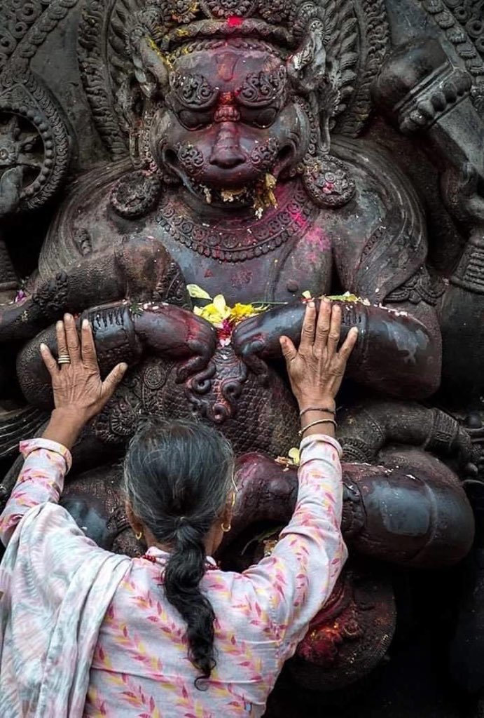 Don't fear, Bhagwan Narasimha is here.