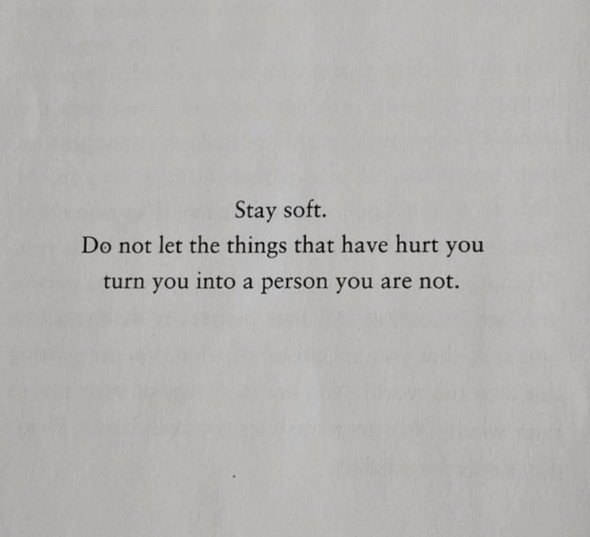 stay soft