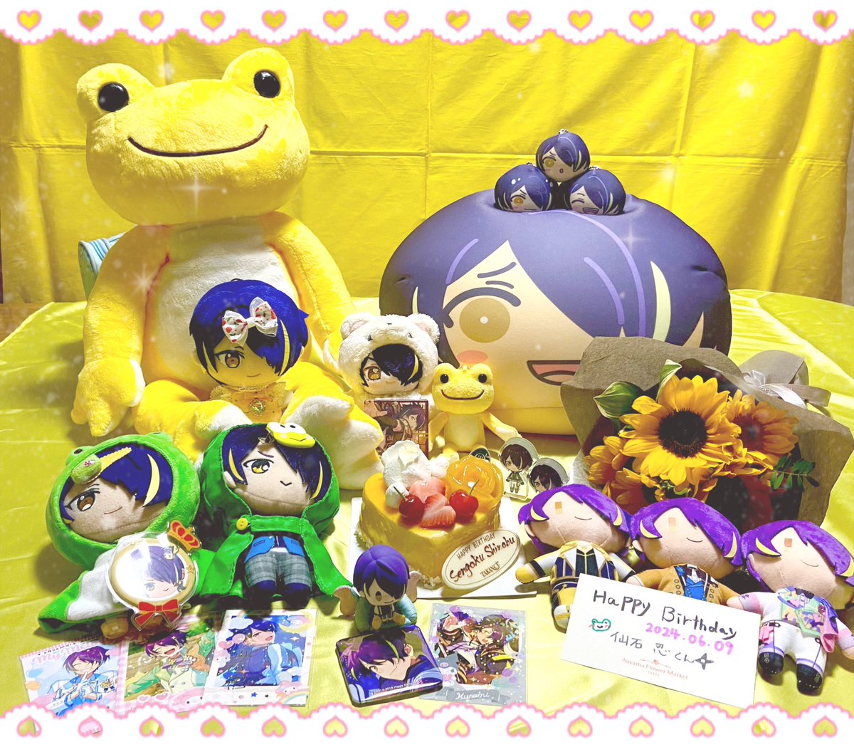trtrtama178's tweet photo. 🥷🥷🥷🥷🥷🥷🥷🥷🥷🥷🥷🥷

🥷𝐇𝐚𝐩𝐩𝐲 𝐁𝐢𝐫𝐭𝐡𝐝𝐚𝐲🥷
    💛仙石忍くん💛

         2024.06.09

分身の術＆口寄せの術！！🥷🐸

🐸🐸🐸🐸🐸🐸🐸🐸🐸🐸🐸🐸

#仙石忍生誕祭2024
#仙石忍誕生祭2024 https://t.co/e97oWojdWL