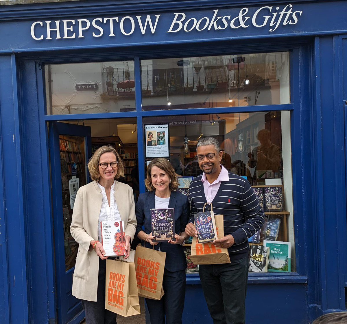 CatherineFookes's tweet photo. Great to visit @Toytastic &amp; @ChepstowBooks  today with @leicesterliz &amp; @vaughangething to speak about Labour’s  plans for small businesses

Labour will champion small businesses &amp; get our economy growing again 🌹🌹 

#LabSmallBizSat https://t.co/XY677Wky5p