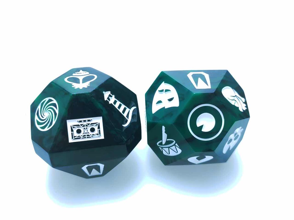 TheRustyQuill's tweet image. There are just a few more weeks to get the #MagnusPod dice by @DiceDungeonUK at the early bird discount! Order by 30th June at 23:59 BST to ensure you get £12 off your dice order, including the d16 entities die featuring icons for the fifteen fears.

thedicedungeon.co.uk/products/thema…