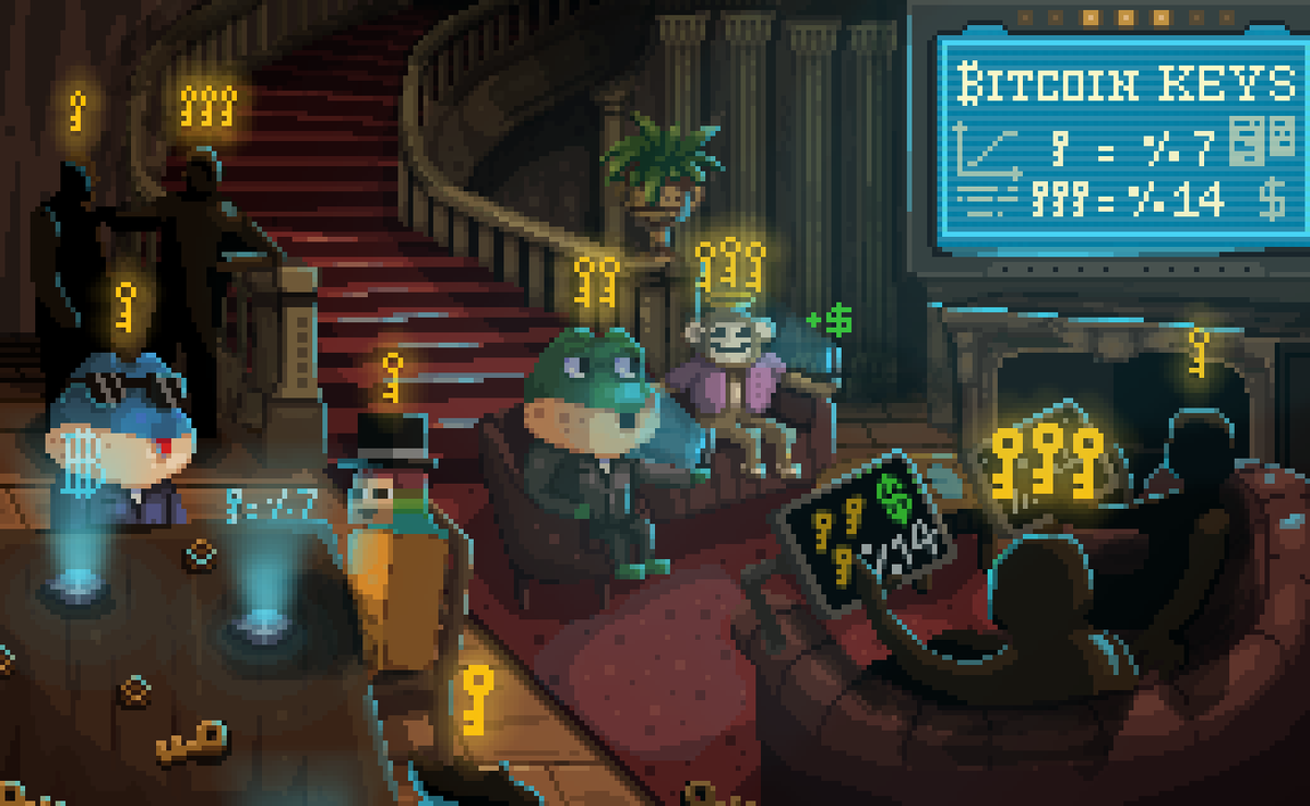 Stake your Ordinals and earn 7-14% APY. The more keys you hold, the higher the APY.

How many keys will you have? 🗝️