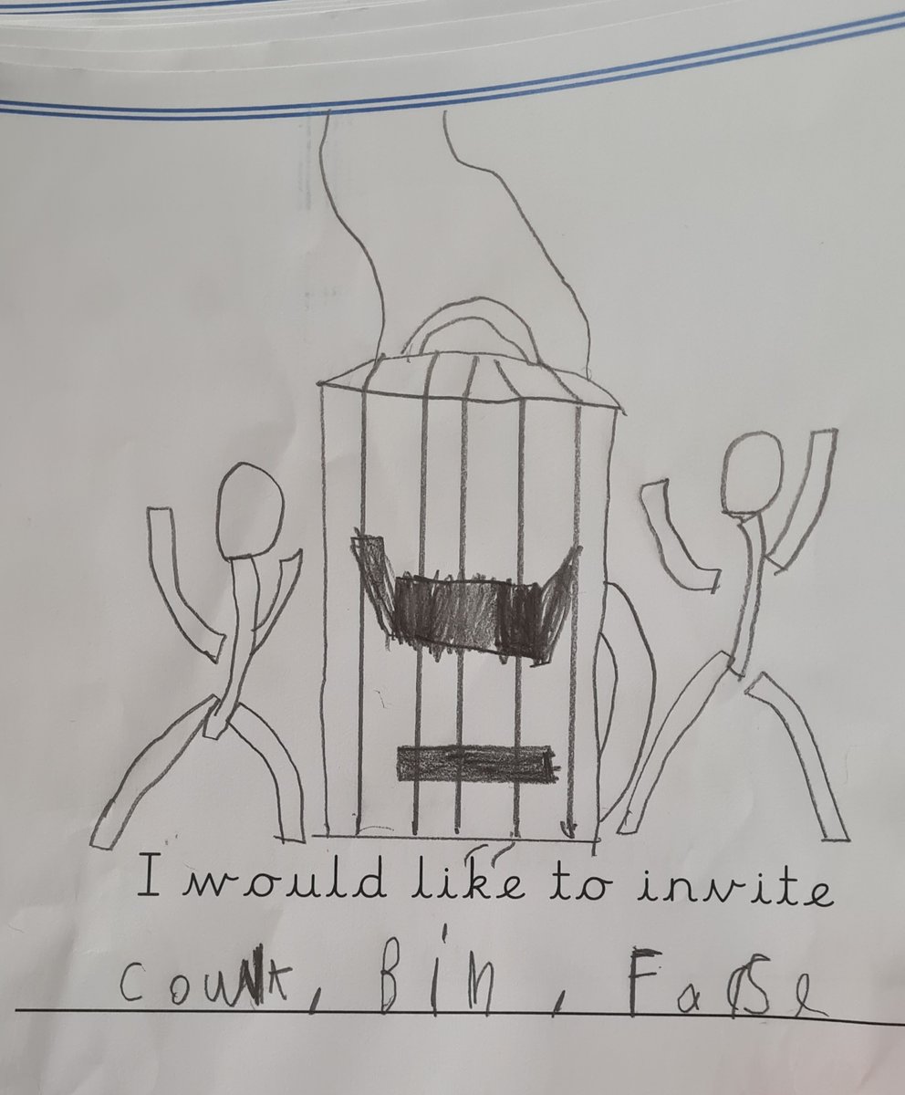 Who would you most like to visit the school for it's anniversary?
Most kids chosee Malala, Marcus Rashford and David Attenborough. 
My son went with <a href="/CountBinface/">Count Binface</a> An inspiration for us all.