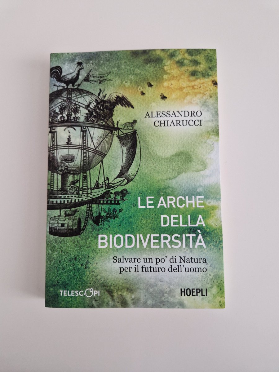#libridaleggere #noisiamonatura ottimo volume di <a href="/alechi66/">Alessandro Chiarucci</a> che tutti dovrebbero leggere per capire il valore della biodiversita' per l'umanita', e con l'affascinante proposta delle Arche della biodiversita' nel mondo <a href="/WWFitalia/">wwfitalia</a> <a href="/ASviSItalia/">ASviS</a> #hoepliedizioni