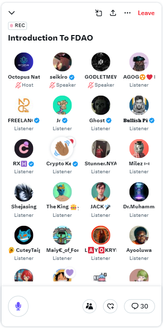 AGOGcrazy's tweet photo. @OctopusNation_ @freelancers_dao An interesting concept by FDAO. Happy that Octopus Nation is organizing a partnership with FDAO @OctopusNation_ @freelancers_dao https://t.co/7hhnerHCrl