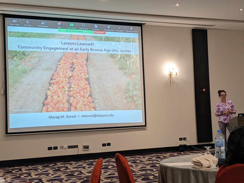 ymrowan's tweet photo. Getting ready for @mokersel lecture on EBA to the SELA group #followthepots #Jordan https://t.co/qliBxrefbJ