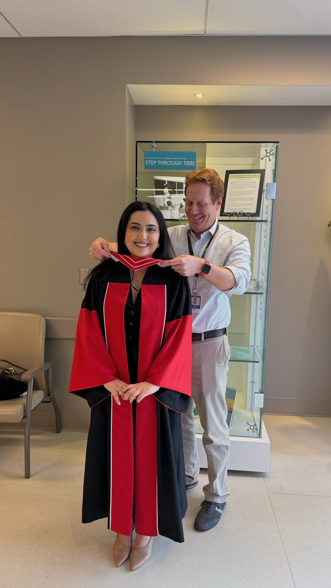 Bahar Behrouzi (@baharbehrouzi) on Twitter photo Officially hooded this week, standing on the shoulders of giants - beyond grateful to my community and mentors. Onwards and upwards #PhDone
<a href="/jay_udell/">jay_udell</a> <a href="/DouglasLeeMD/">Douglas Lee</a> <a href="/ihpmeuoft/">IHPME</a> <a href="/uoftmedicine/">Temerty Medicine</a> <a href="/uoftmdphd/">Students of U of T's MD–PhD Program</a> Officially hooded this week, standing on the shoulders of giants - beyond grateful to my community and mentors. Onwards and upwards #PhDone
<a href="/jay_udell/">jay_udell</a> <a href="/DouglasLeeMD/">Douglas Lee</a> <a href="/ihpmeuoft/">IHPME</a> <a href="/uoftmedicine/">Temerty Medicine</a> <a href="/uoftmdphd/">Students of U of T's MD–PhD Program</a>