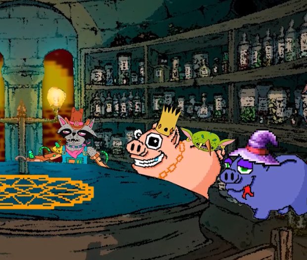 PouchBtc's tweet photo. Some familiar faces popped up on the latest chapters of Pouch’s storytime and they are critical for catching what Liquid Art is all about 🐷🦻

Have you caught up? If you haven’t your missing some clues 🔎 https://t.co/Sp4cqagClp
