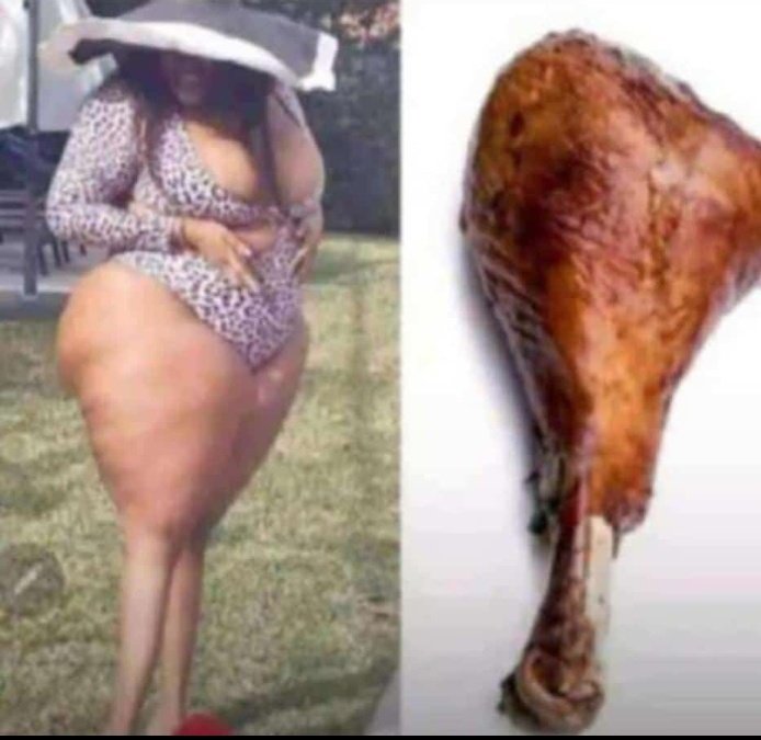 Real men eat meat not bones, 
The meat he eats😌😌: