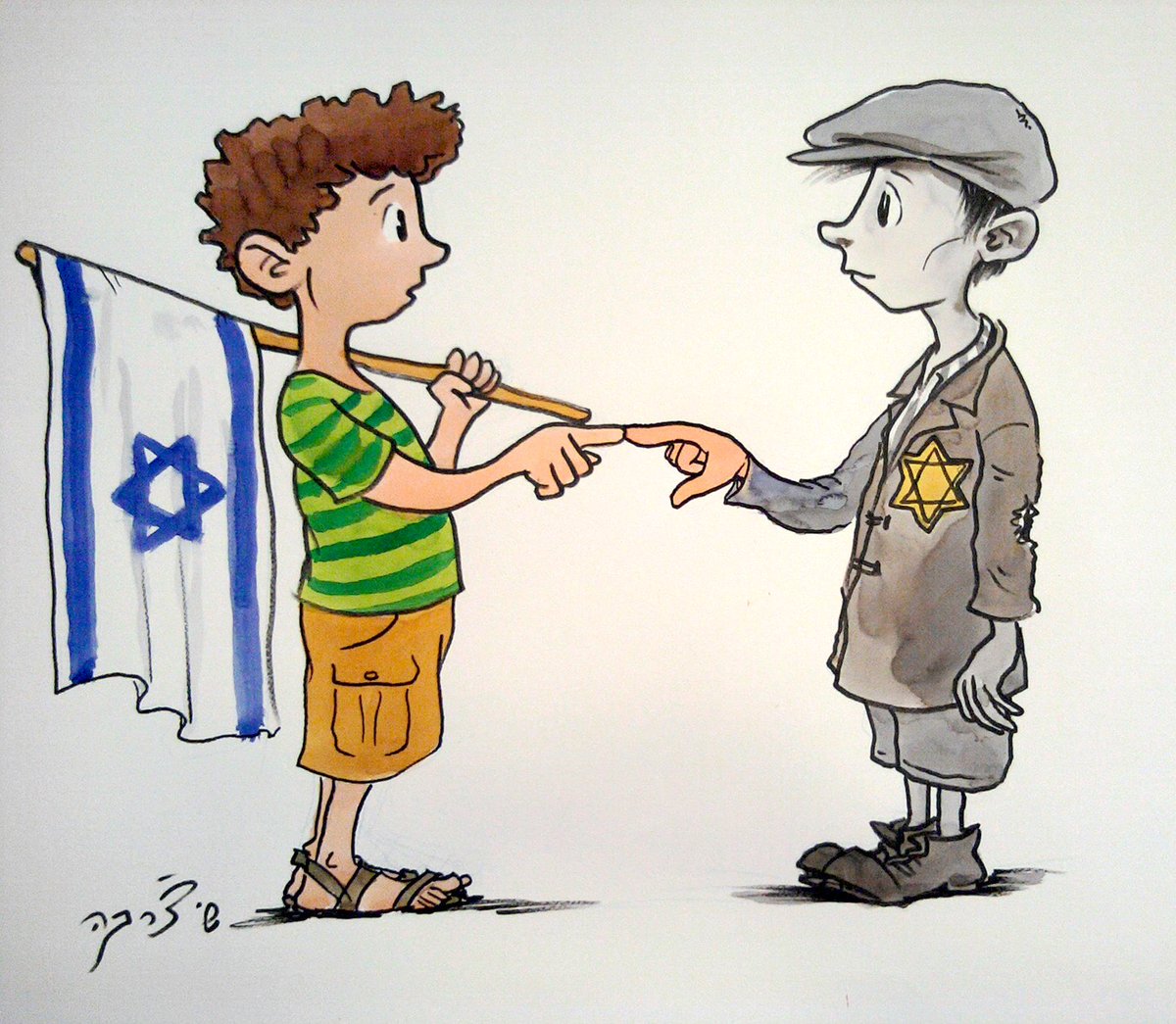 Today there is a Jewish state that rescues our captives from the enemy.